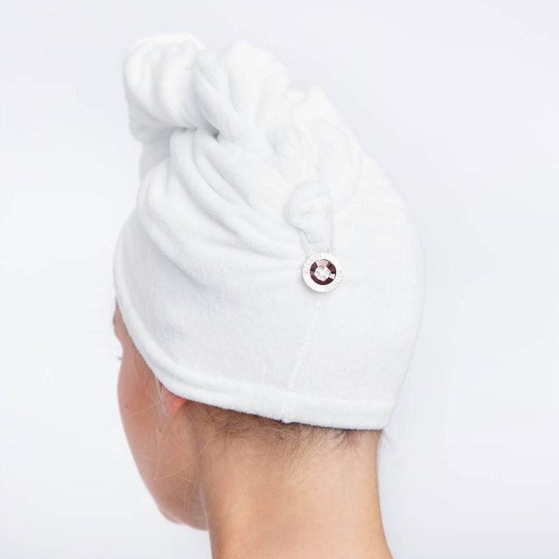 Teli da bagno: Kitsch Microfiber Haarhandtuch Quick Dry - White – Nuovo e nell'imballaggio originale da Cham venduto da Trendy_Outlet 2
