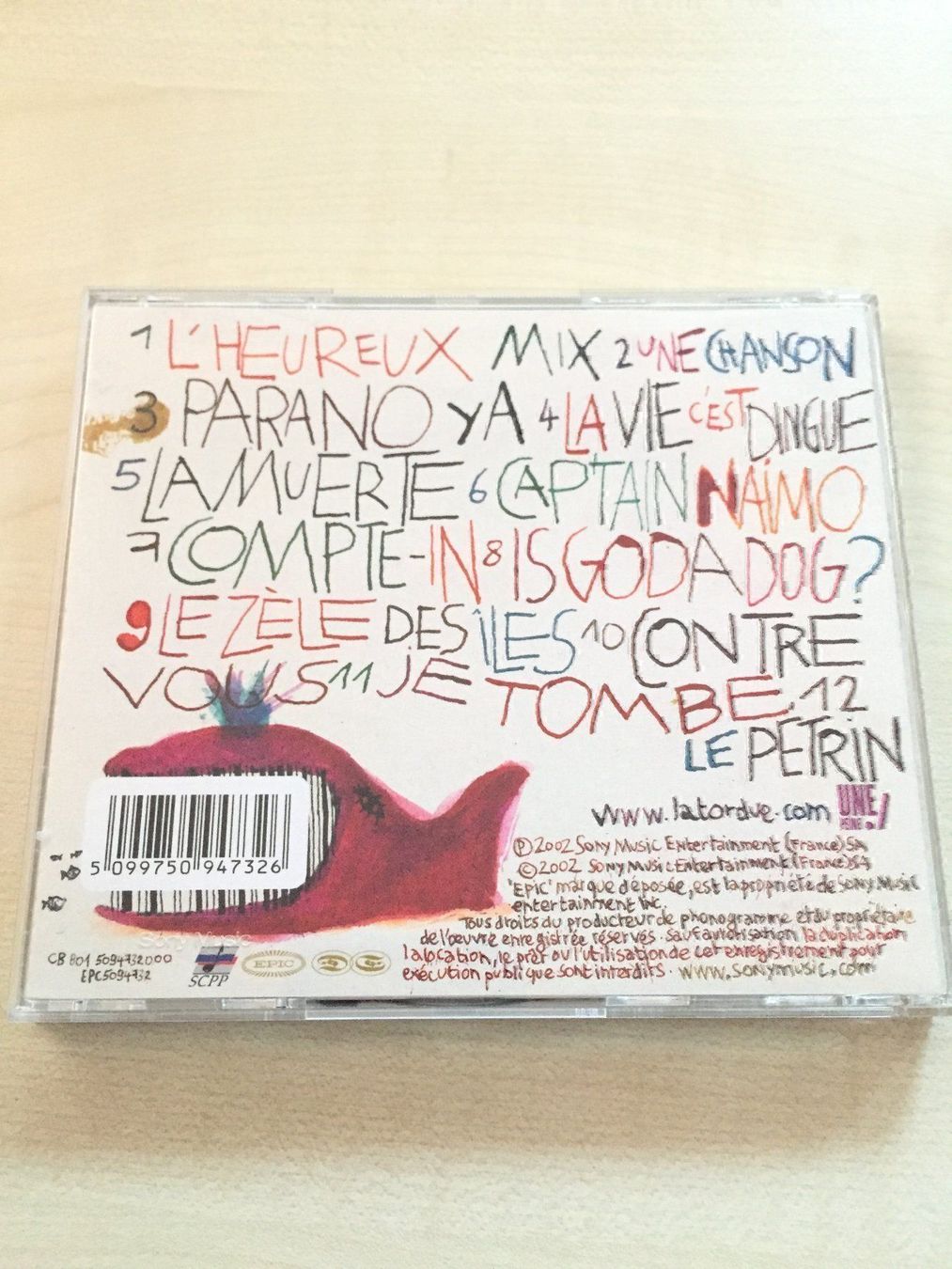 CD: La Tordue - Champ Libre – Usato da Rüti ZH venduto da alumedien 1