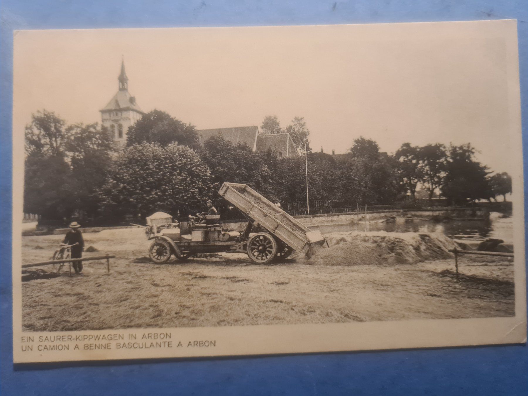 Cartoline postali: SAURER  CARTE  POSTALE  VINTAGE  OLDTIMER  COLLECTION – Usato da Bellevue venduto da BURGOLMANIA