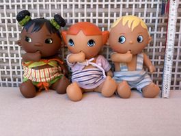 3 lustige Puppen, alle mit angenehmem Duft