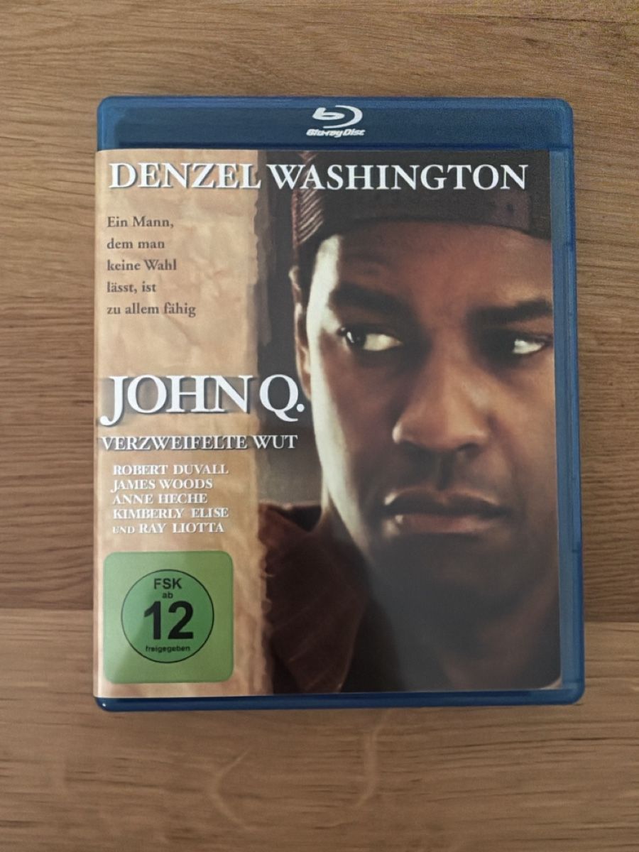 Alle DVDs: John Q (2002, selten) BluRay – Gebraucht aus Hagendorn von masterchieff