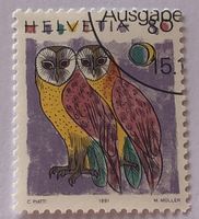 CH Briefmarken Stempel   
