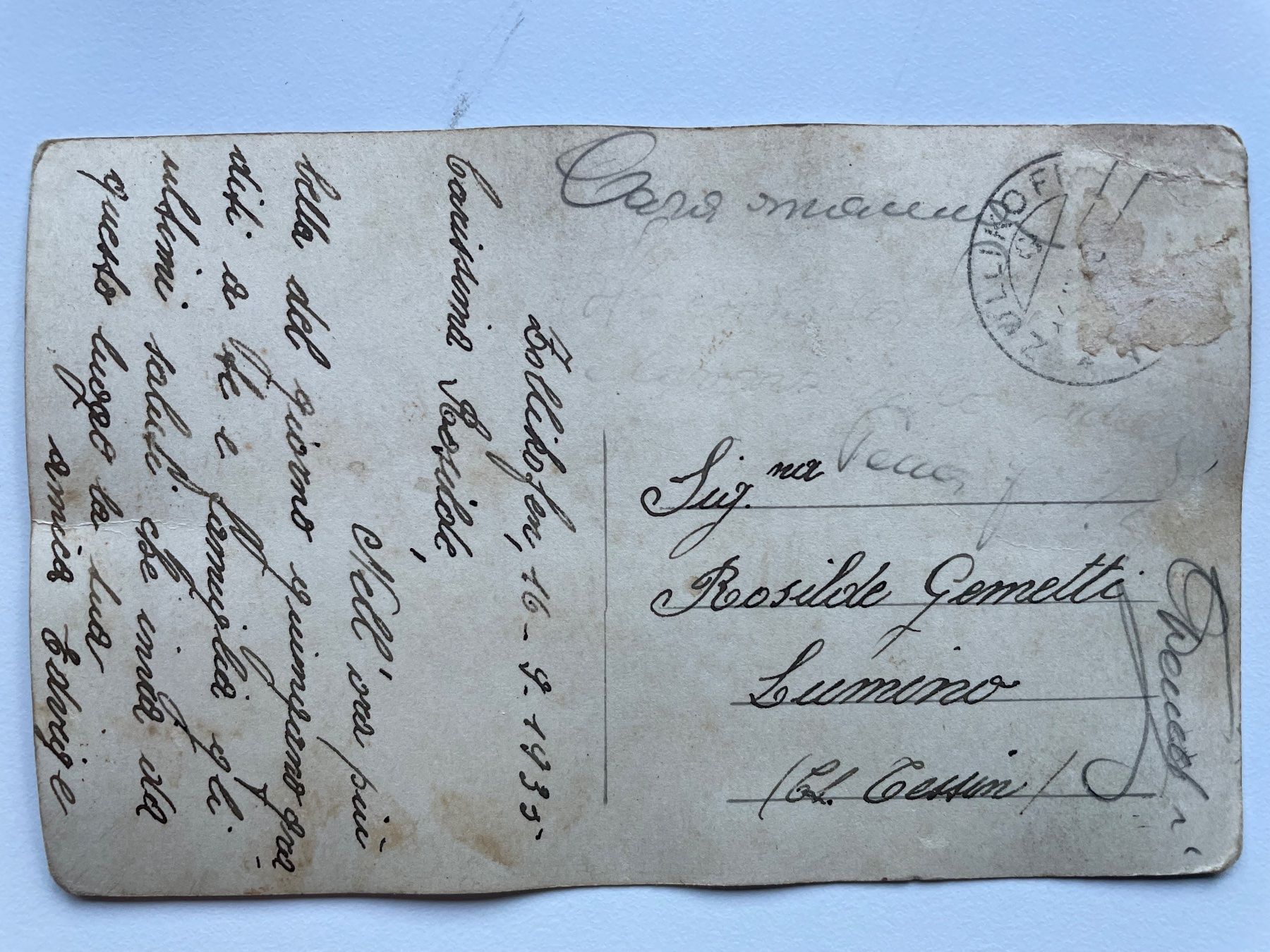 Cartoline postali: Bern 1935 – Usato da Faido venduto da Luca555 1
