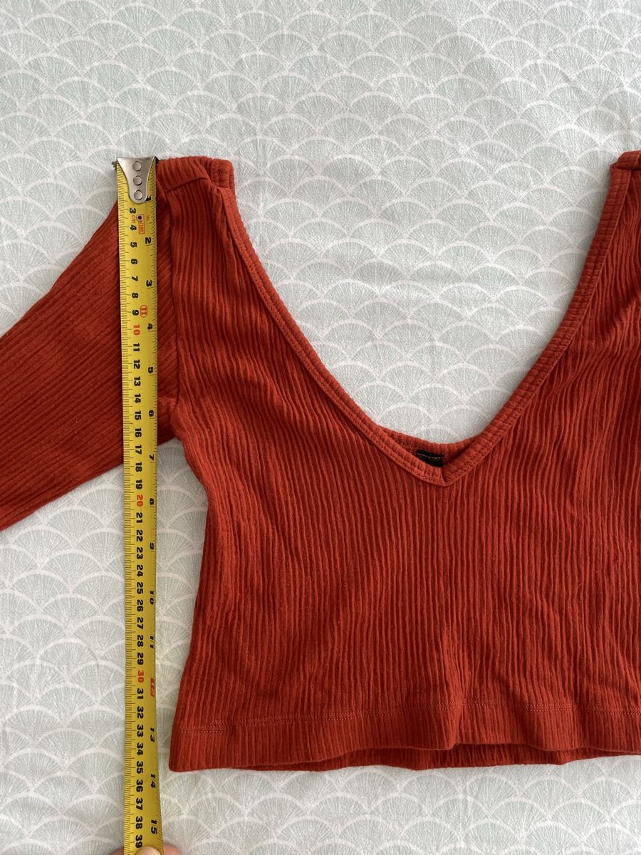 Tops: Langarmshirt Rostrotr Gr. M – Gebraucht aus Zürich von vik_isi 3