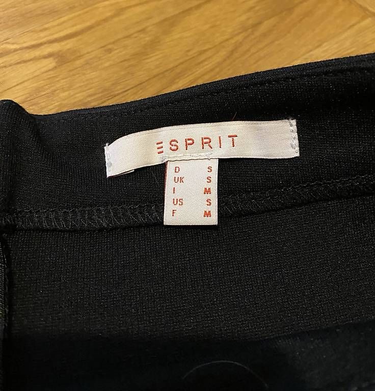 Esprit Röcke: ESPRIT: jupe noir asymétrique taille 36/S – Neu (gemäss Beschreibung) aus Lausanne von loi_8msc 1