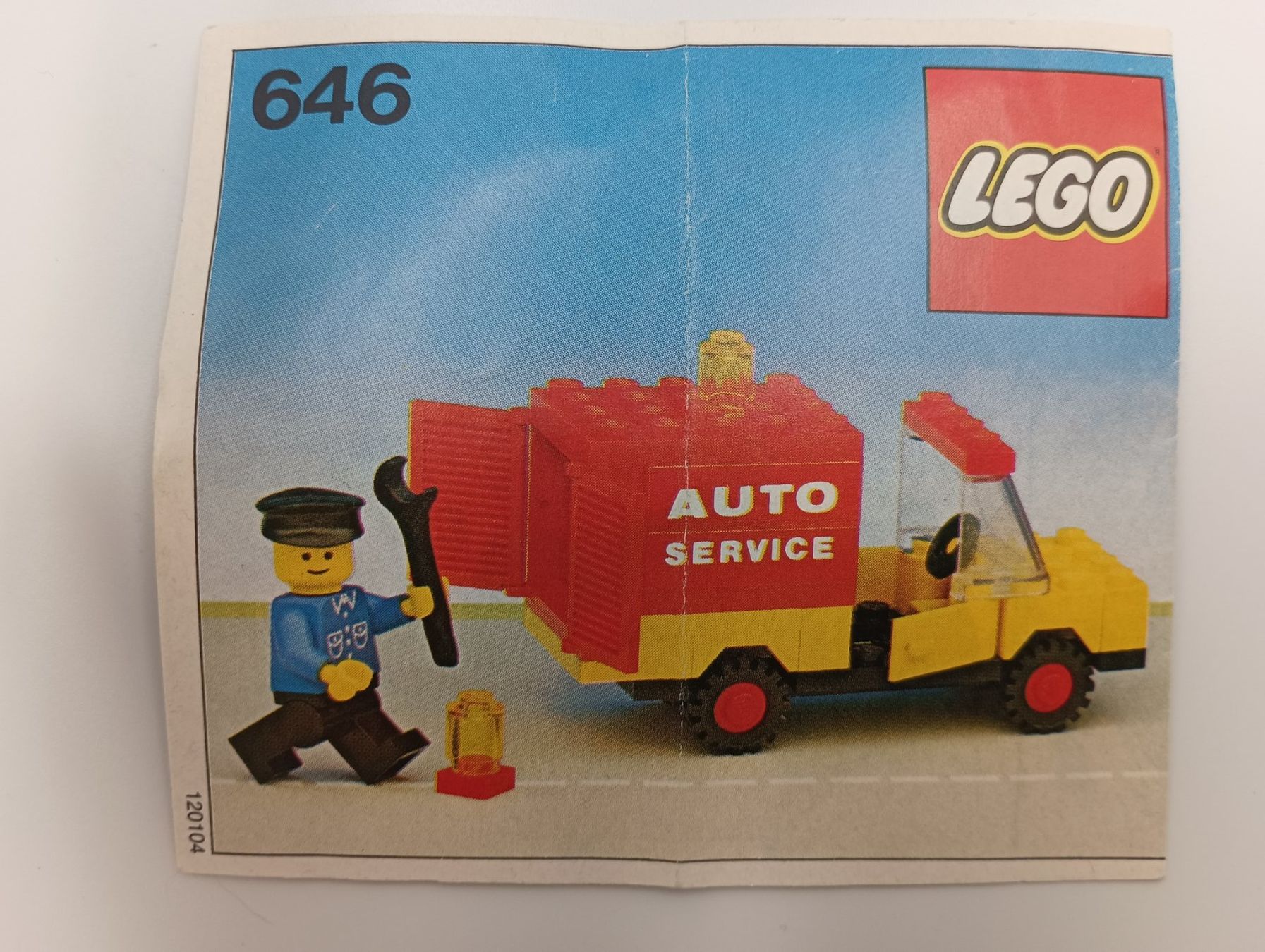 Lego Giocattoli: 646 Auto Service Truck – Usato da Bremgarten AG venduto da redstar69 2