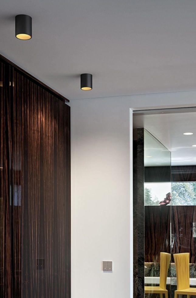 Flos Kronleuchter & Deckenlampen: Flos Kap 80 Surface Round Deckenleuchte Schwarz – Neu und originalverpackt aus Gerzensee von RinaKat 1