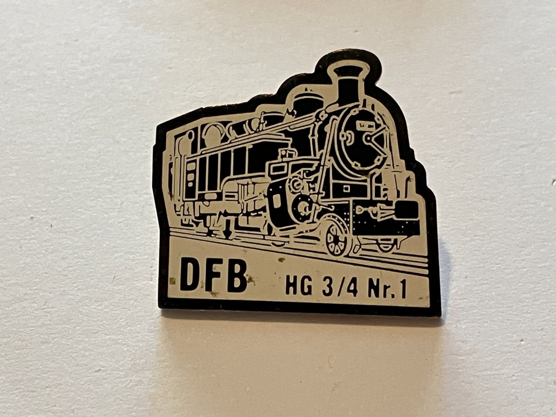 Placchette & Badge: 1 Pin DFB HG 3/4 Nr.1 Dampflok – Usato da Basel venduto da djwwpp
