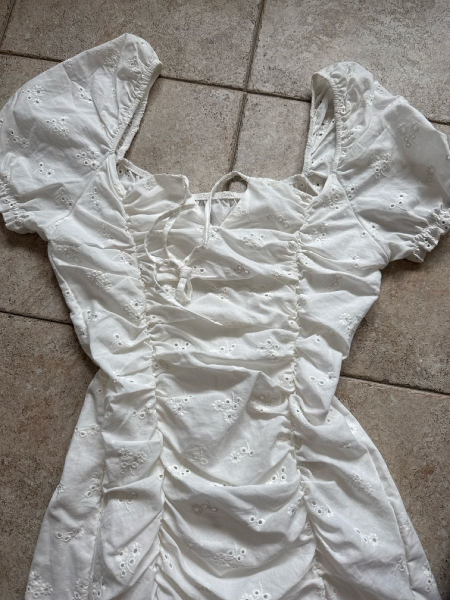 Vestiti: Weisses Sommerkleid süss – Nuovo (secondo la descrizione) da Pratteln venduto da syr_g2ql 2