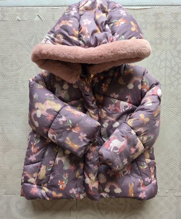 Kuschelige Winterjacke von Next, Gr.98