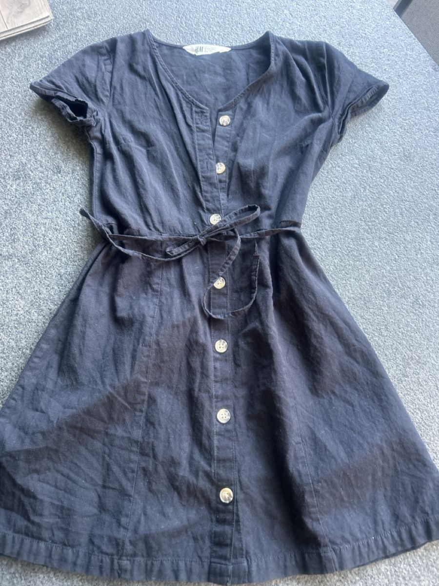 Kleider & Röcke: Baumwollkleid schwarz  – Neu (gemäss Beschreibung) aus Wichtrach von henzmann1