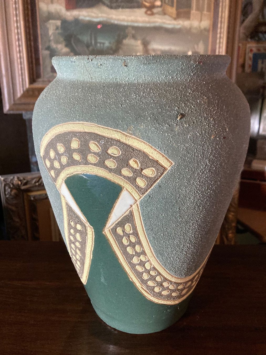 Vasi & Recipienti: Grand vase vintage vert grüne – Usato da St-Cierges venduto da LeRegain 2