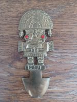 Südamerikanisches Wandbild, Peru, Maja, Azteken, Metall