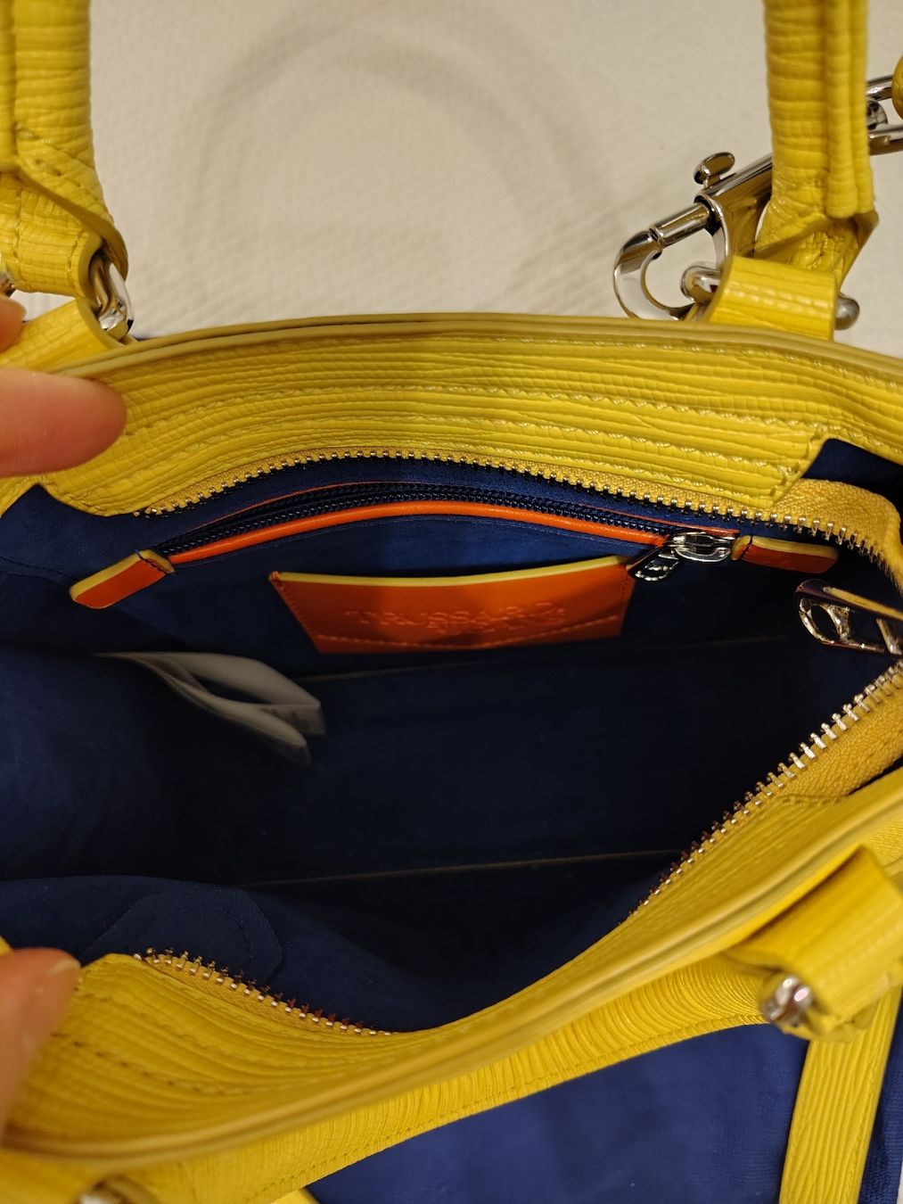 Trussardi Taschen für Damen: borsa Trussardi Jeans gialla – Gebraucht aus tenero von Mam74 2