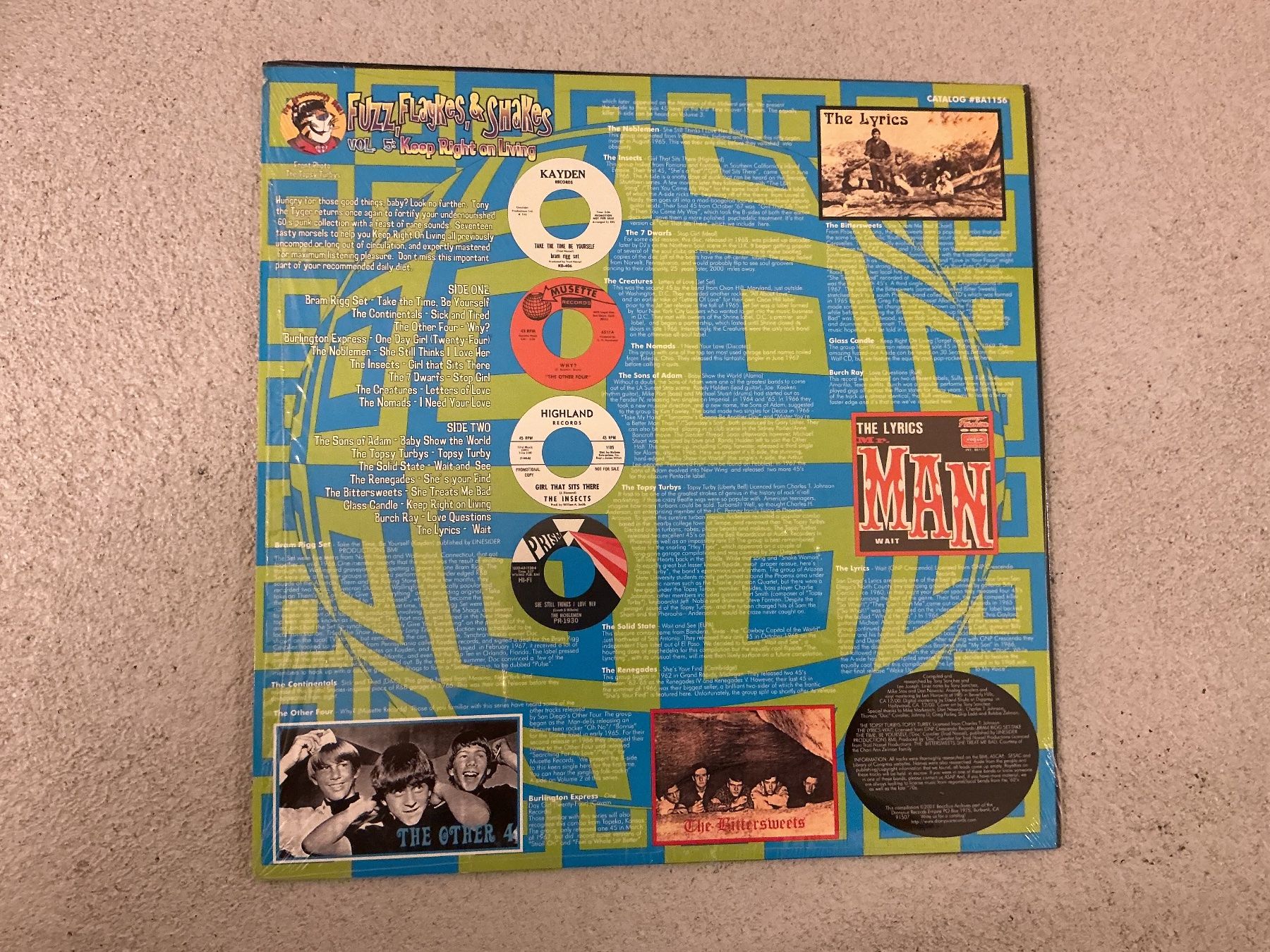 Dischi in vinile: Fuzz, Flaykes & Shakes LP -  Vol. 5 – Usato da Winterthur venduto da Tumko-Vinyl 1