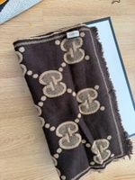 Gucci Schal, braun, wie neu, ideal für den Winter!