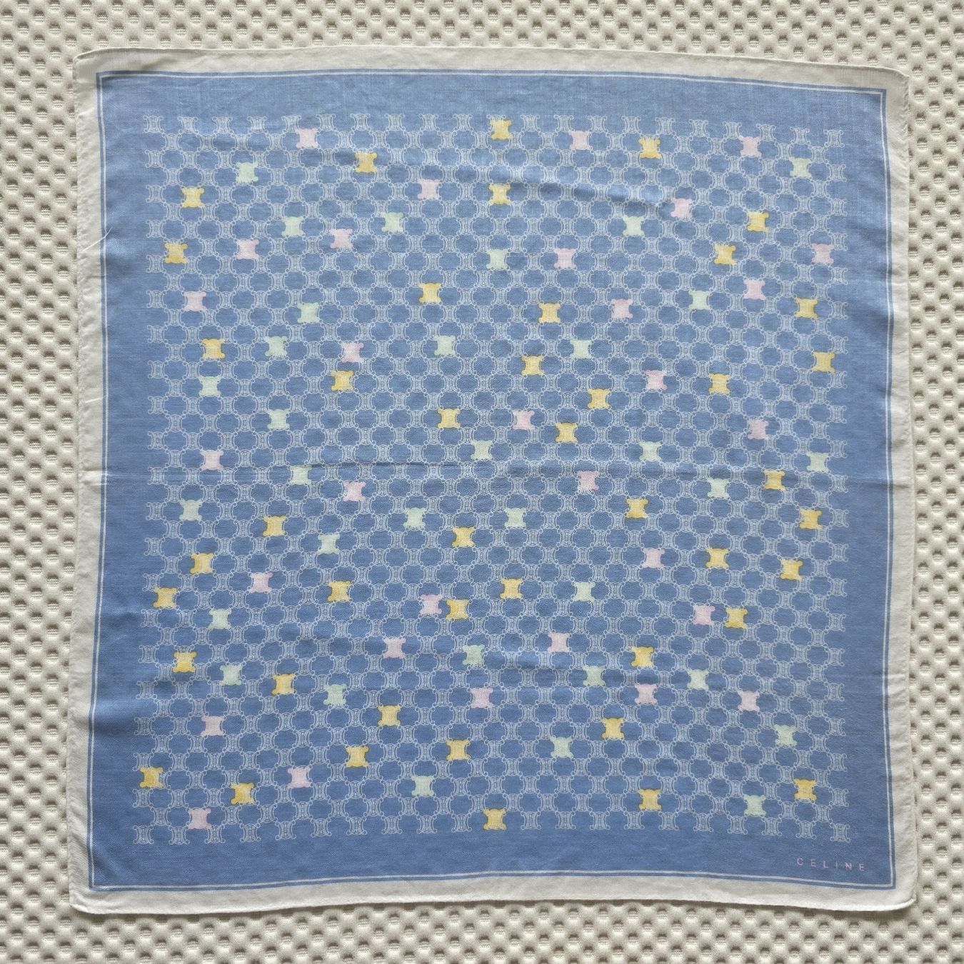 Celine Foulard & Sciarpe: CELINE Baumwolltuch 59 × 50 cm – Usato da Zürich venduto da LIMAR 6