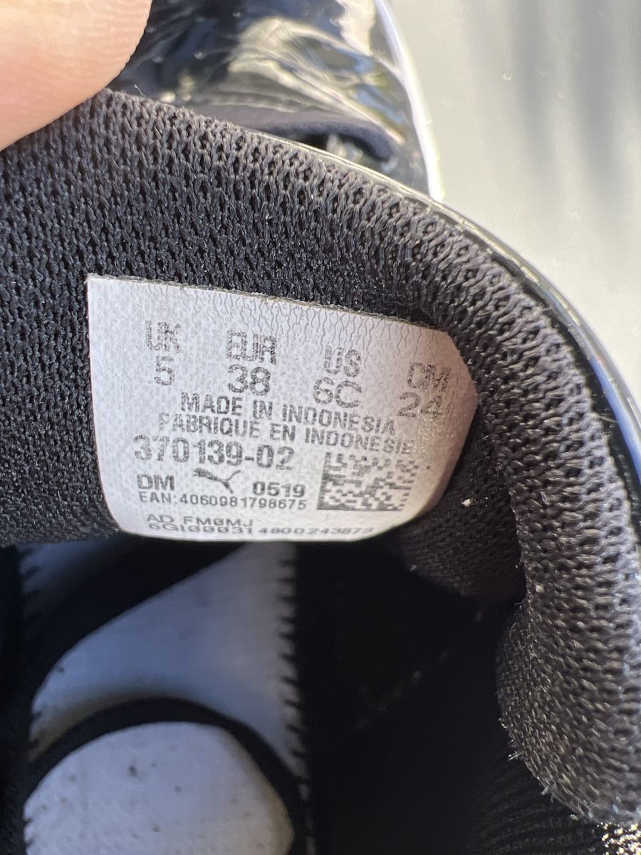 Puma Damenschuhe: Schwarze Puma Calis, Grösse 38, Lacklederimitation – Gebraucht aus Münsingen von est_s6vf 7