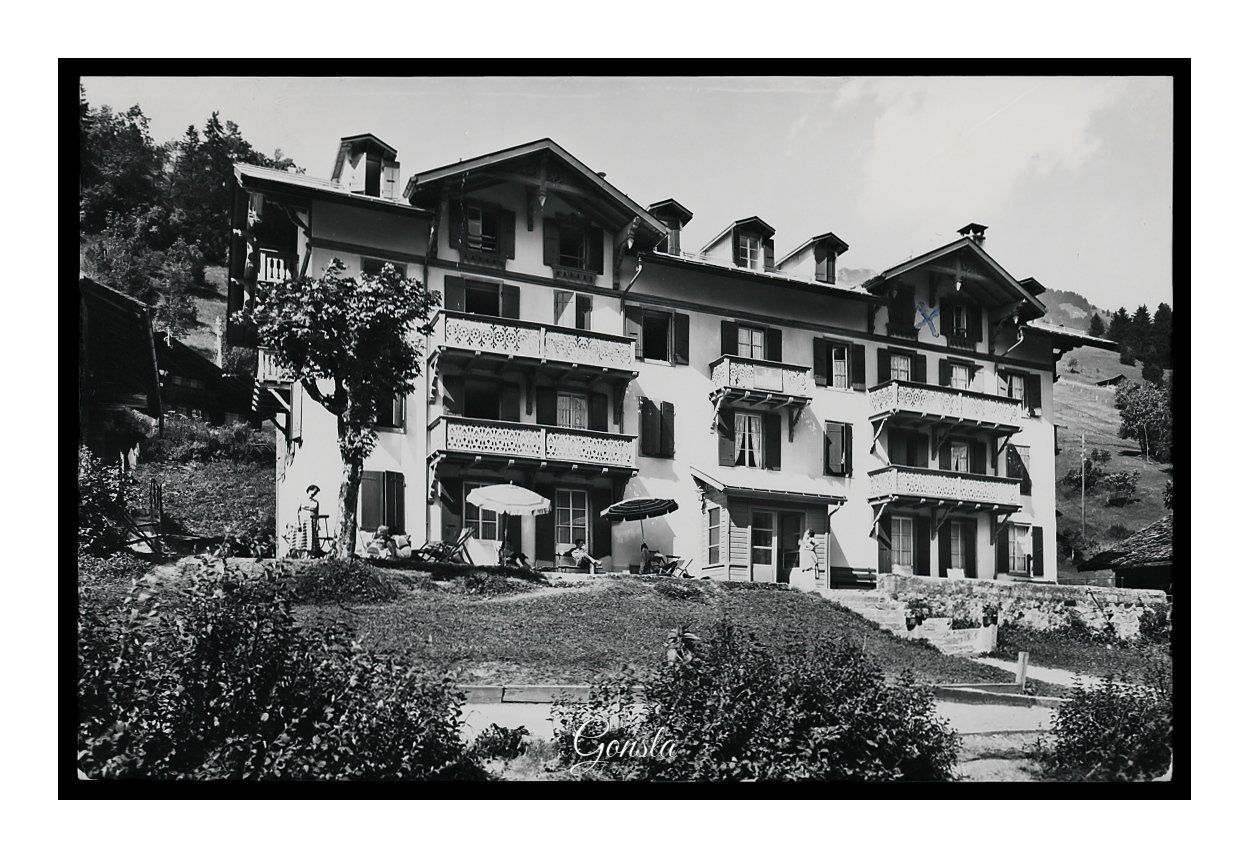 Cartoline postali: LES DIABLERETS - 1960 "La Gentiane" – Usato da Onex venduto da Lagorel01