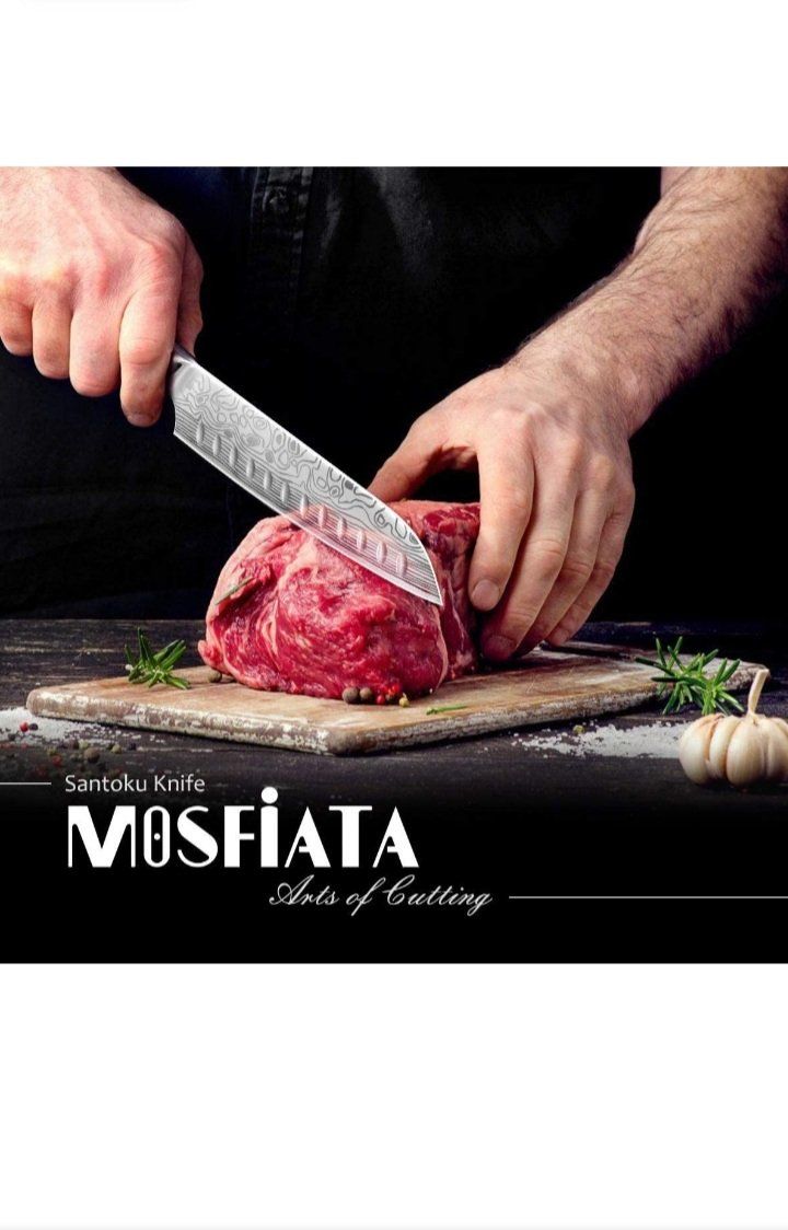 Coltelli da cucina: Kochmesser, Santoku Messer Küchenmesser Profi Chefmesser – Nuovo e nell'imballaggio originale da Oberentfelden venduto da abz_l7vm 2