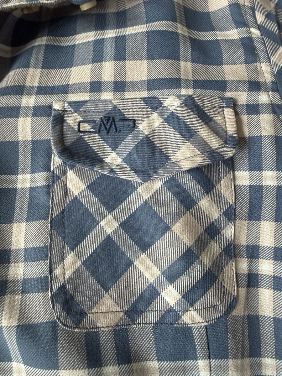 CMP Camicette: CMP Outdoorbluse langarm, blau/grau kariert – Nuovo (secondo la descrizione) da St. Gallen venduto da Hubita 2