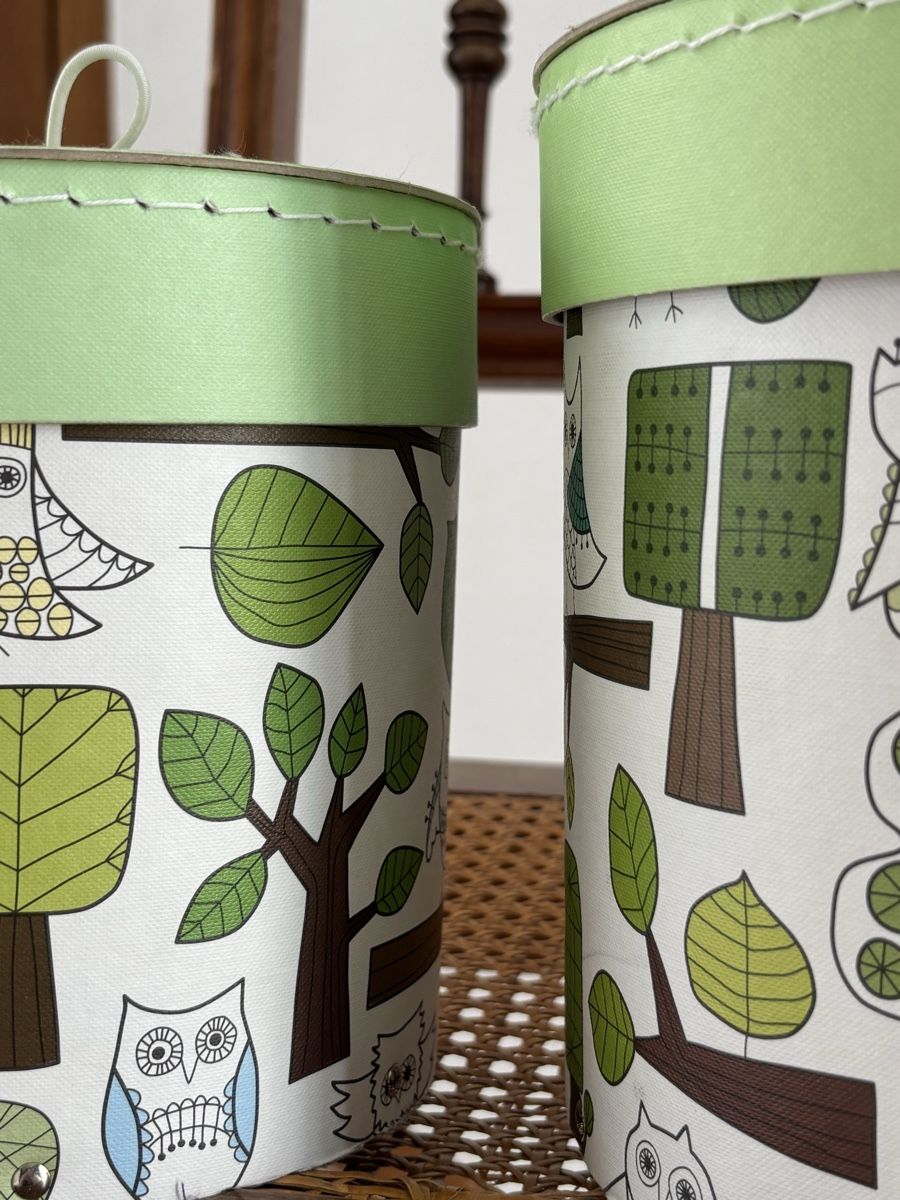 Ikea Contenitori & Simili: Aufbewahrungsboxen Set, Eulenmuster, Vintage Look – Usato da Münsingen venduto da Sinonn 3