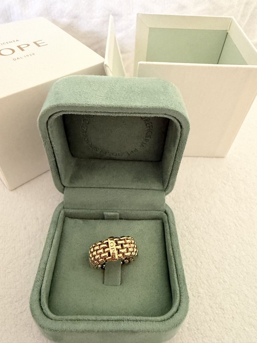Anelli: Fope Original Gold Ring 18 Karat – Usato da Allschwil venduto da Figidindia