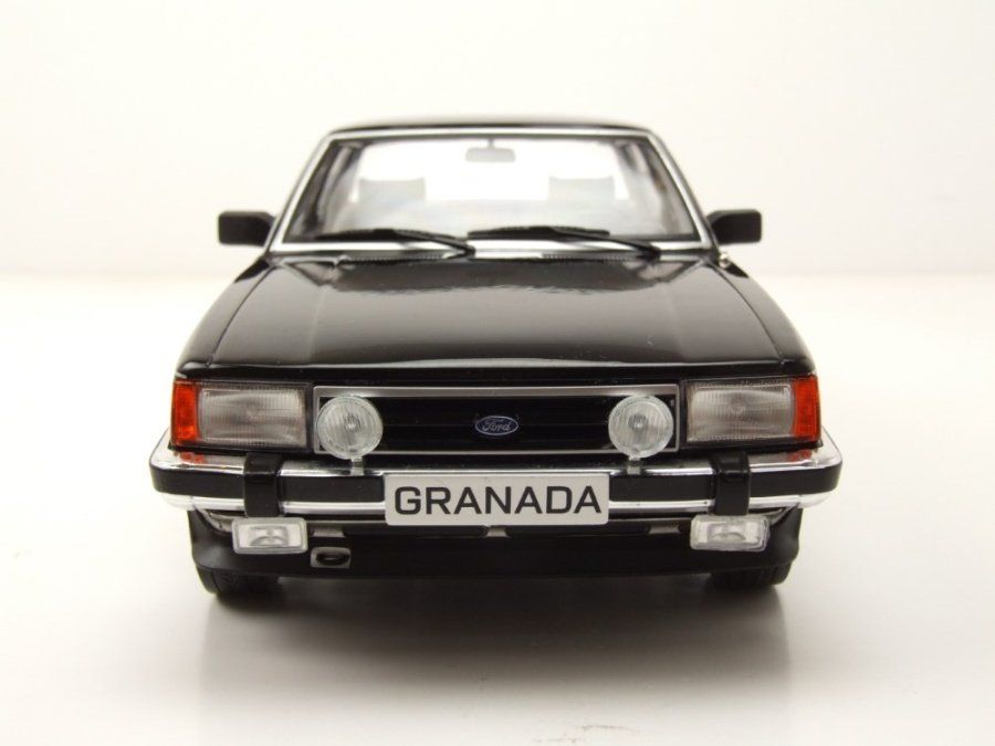 Ford Modellini d'auto: Ford Granada MK II 2.8 Injection Phase II 1981-1985 schwarz – Nuovo e nell'imballaggio originale da Gerlafingen venduto da espero88 3