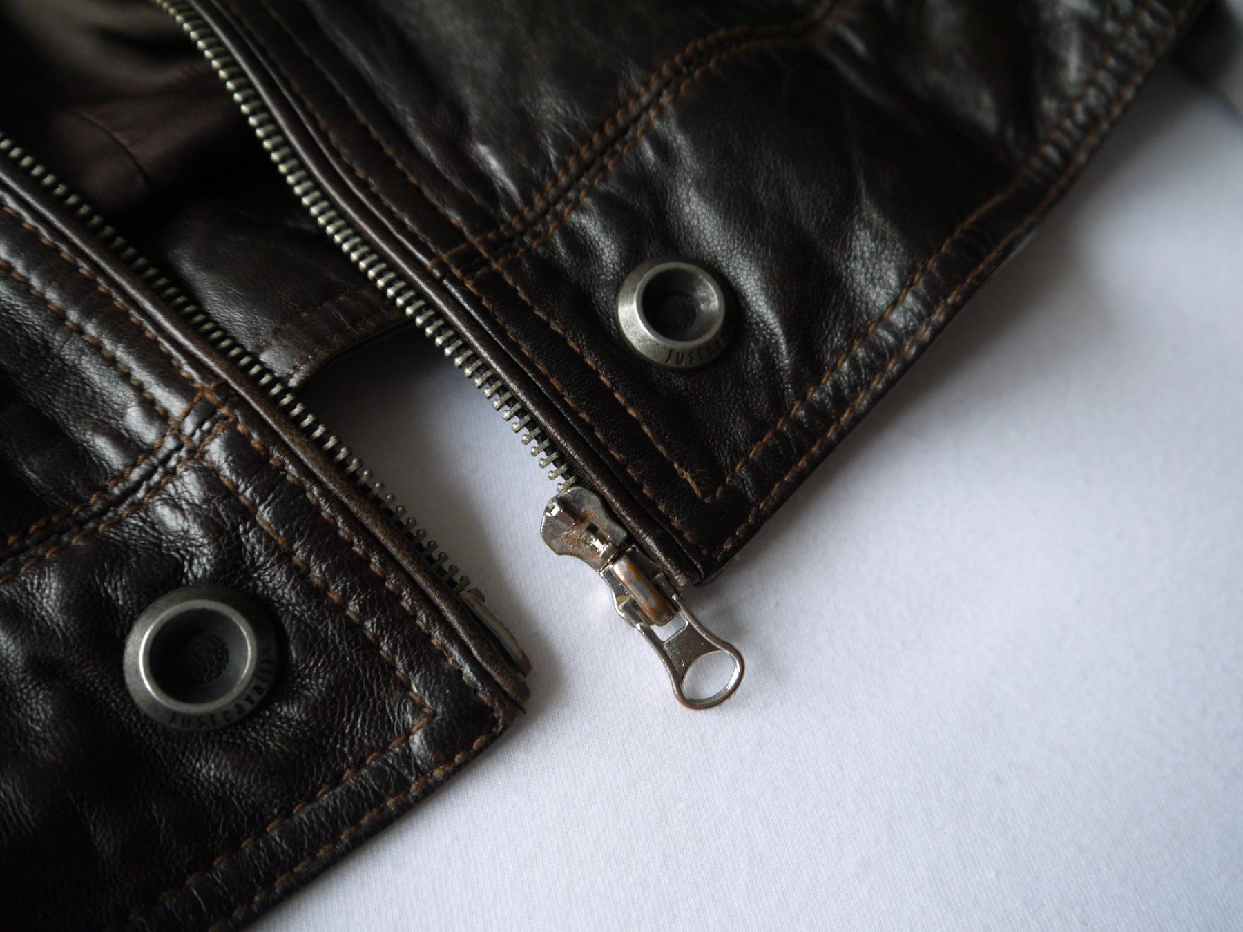 Giacche: Just Cavalli Leder Jacke IT44=DE36 – Usato da Hagendorn venduto da Blaf 8