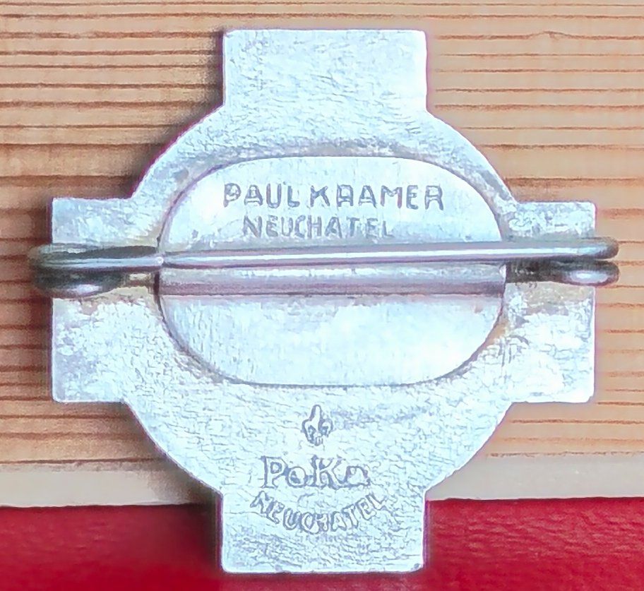 Medaillen: 1. August-Abzeichen von Paul Eugen Kirchebner, 1928 – Gebraucht aus Zürich von Tanteemma369 1
