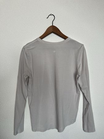 Lulu Lemon T-Shirt manches longues femme gris Taille L