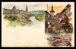 Litho Bern, Reklame für Chocolat Suchar