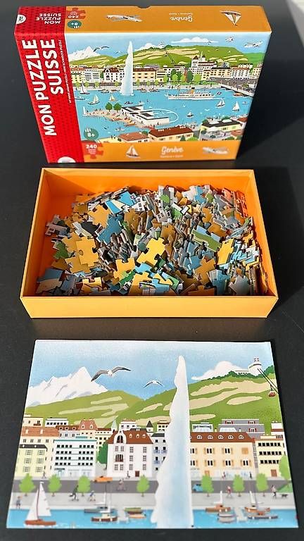 Puzzle: Puzzle Genève : Puzzle de 240 pièces 8+ – Usato da Petit-Lancy venduto da vaj_1213 1