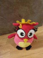 Babauba Handmade Kuscheltier Eule pink, limitiert