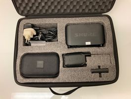 Shure GLXD4 Funkempfänger mit Mikrofon und zwei Batterie