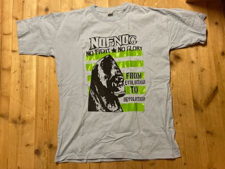 Altes NOFNOG Bandshirt "From Evolution To Revolution" Gr. L