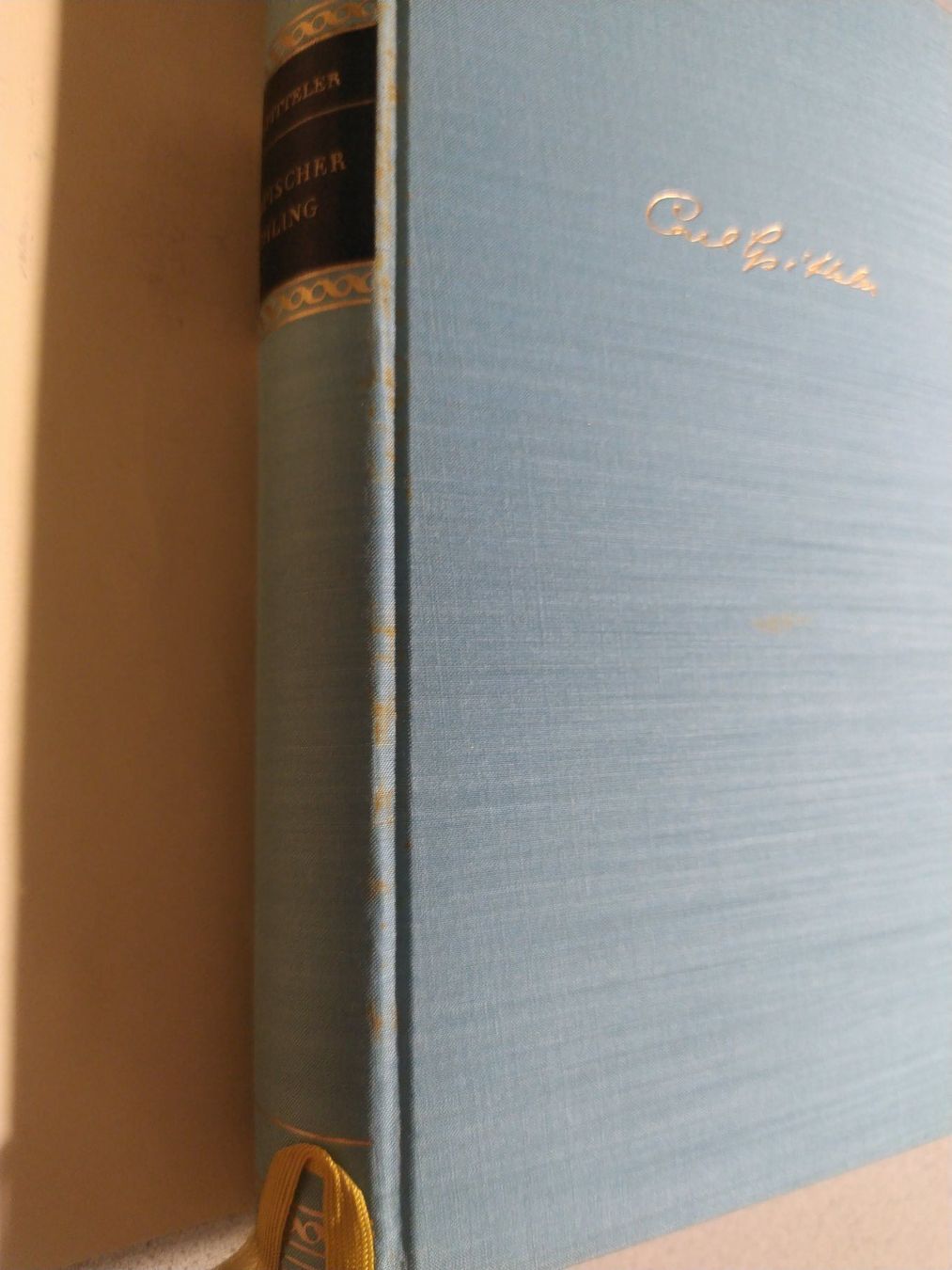 Libri: Carl Spitteler: Olympischer Frühling – Nuovo (secondo la descrizione) da Sissach venduto da Heimat_Buch 4