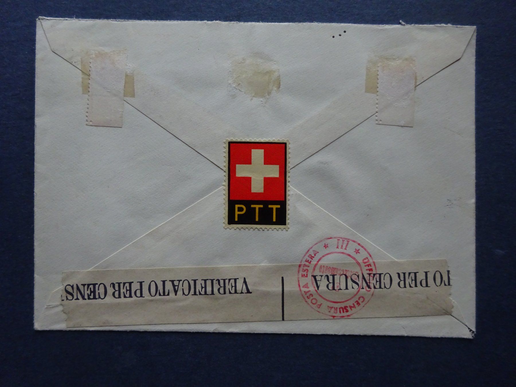 Tutti i francobolli: 1943 Pro Patria schöner  Brief – Usato da Appenzell-Steinegg venduto da adi1975 2
