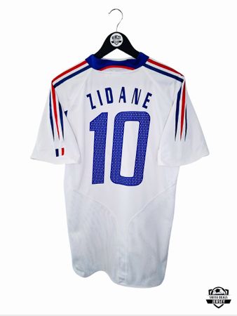 ZIDANE #10 Original France 2004-06 Away Trikot