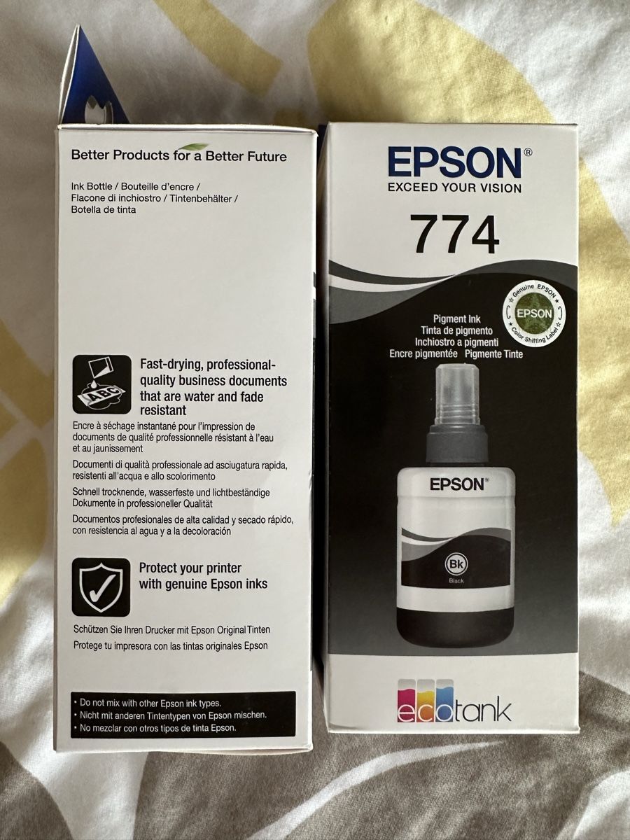Altro in Scrittura & Disegno: Epson Ink Pigmente tinte printer drucker – Nuovo e nell'imballaggio originale da Gordola venduto da EleSecondHand-TCG 3