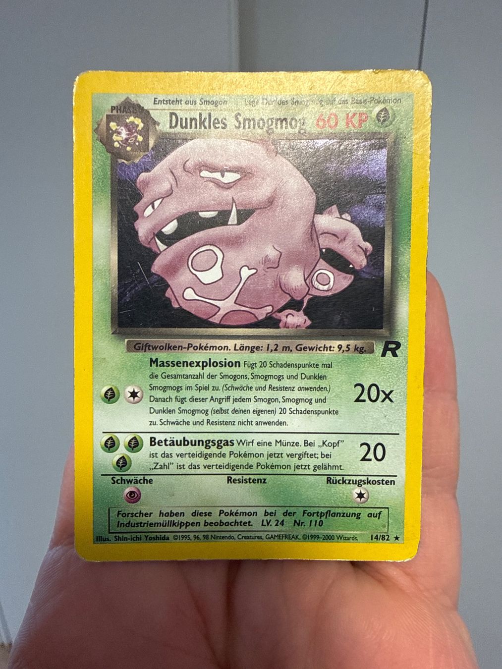 Cartoline: Pokemon Dunkles Smogmog ab 1.- – Usato da Frauenfeld venduto da Poke_Toniii
