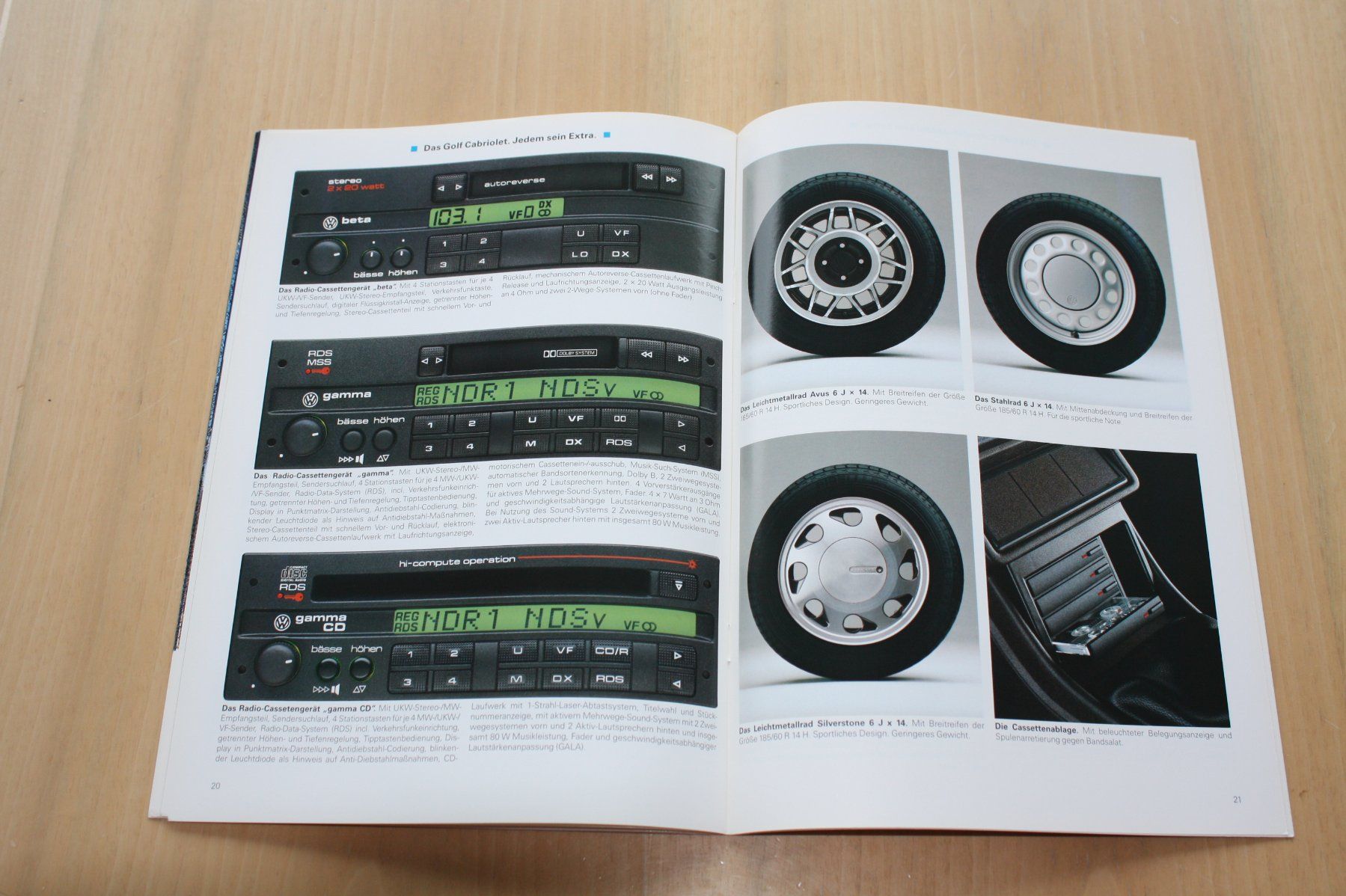 VW Documenti: VW Golf Cabriolet Quartett 1993 – Usato da Wikon venduto da erwin400 8