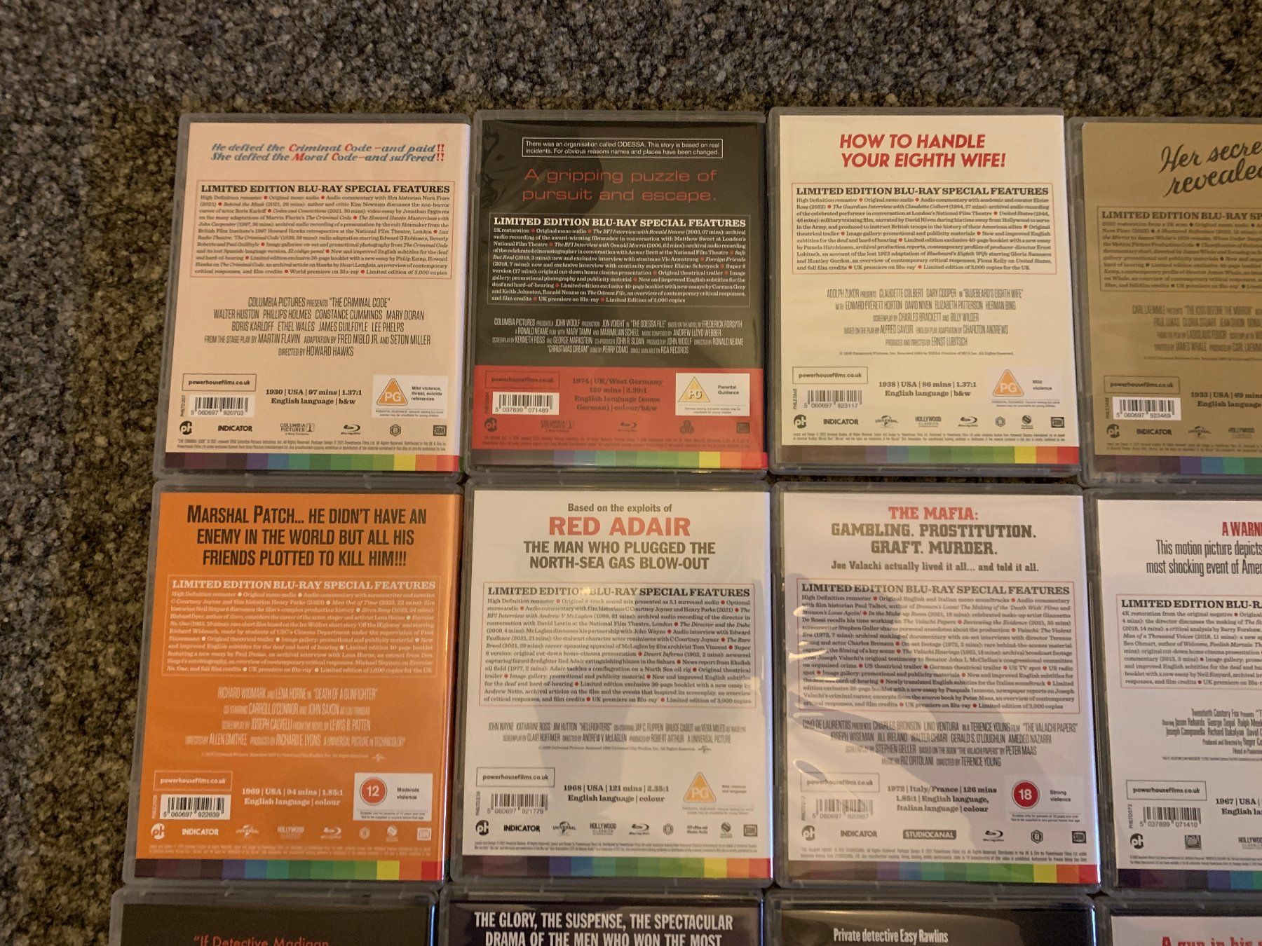 Alle DVDs: 14x Bluray Indicator Powerhouse UK – Neu (gemäss Beschreibung) aus Zofingen von Debohli 1