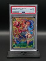 Monkey D. Luffy OP13-118 PSA 10 / 🇬🇧