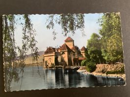 Alte Ansichtskarte Chateau de Chillon - Montreux Schweiz