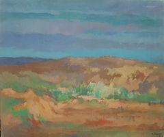 Ernest PIZZOTTI (1905-1984) paysage