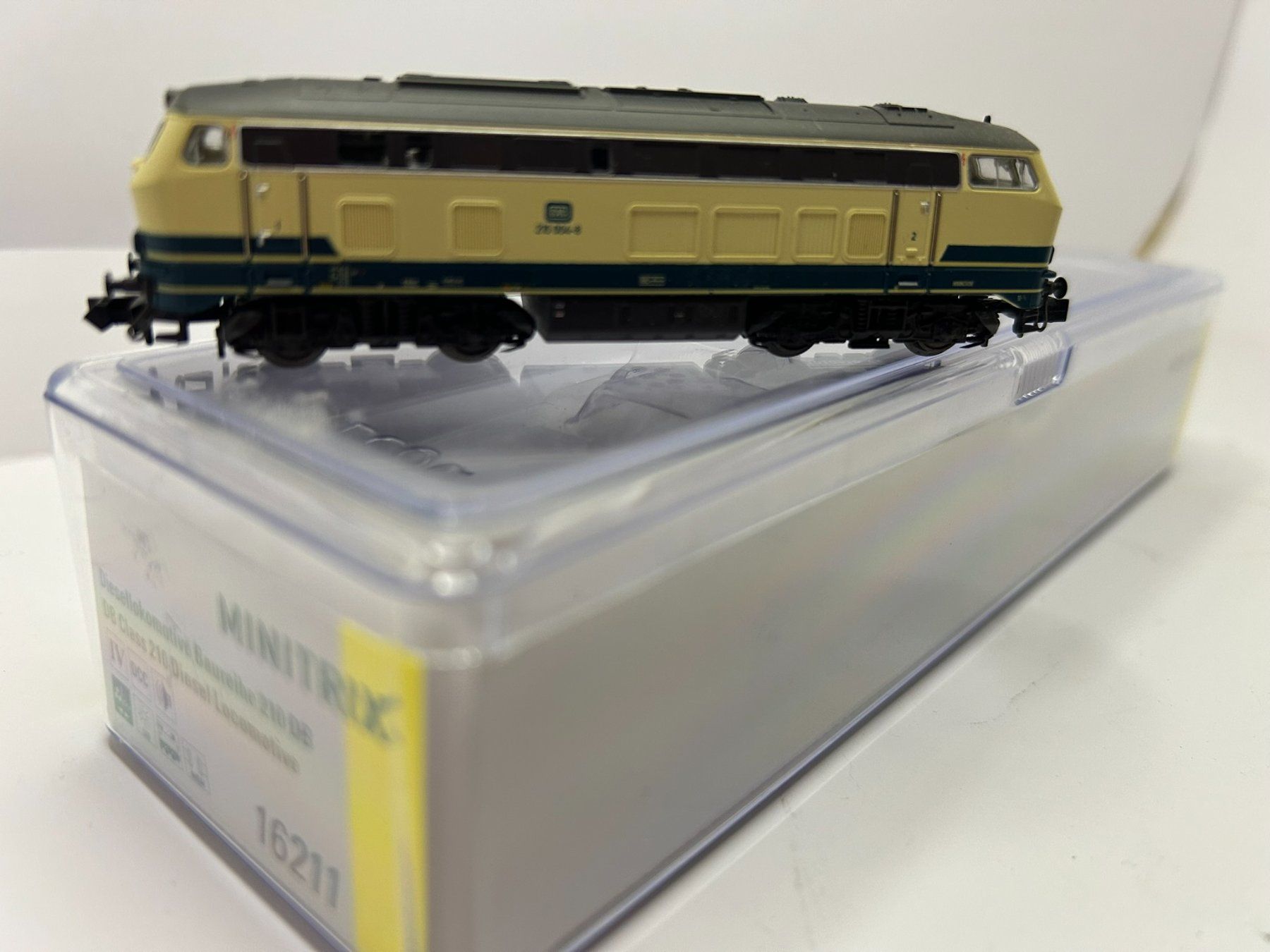 Trix Modellini di ferrovie: Minitrix 16211 Baureihe 210 mit Sound Digital – Usato da Oberkulm venduto da Dampflokeli 3