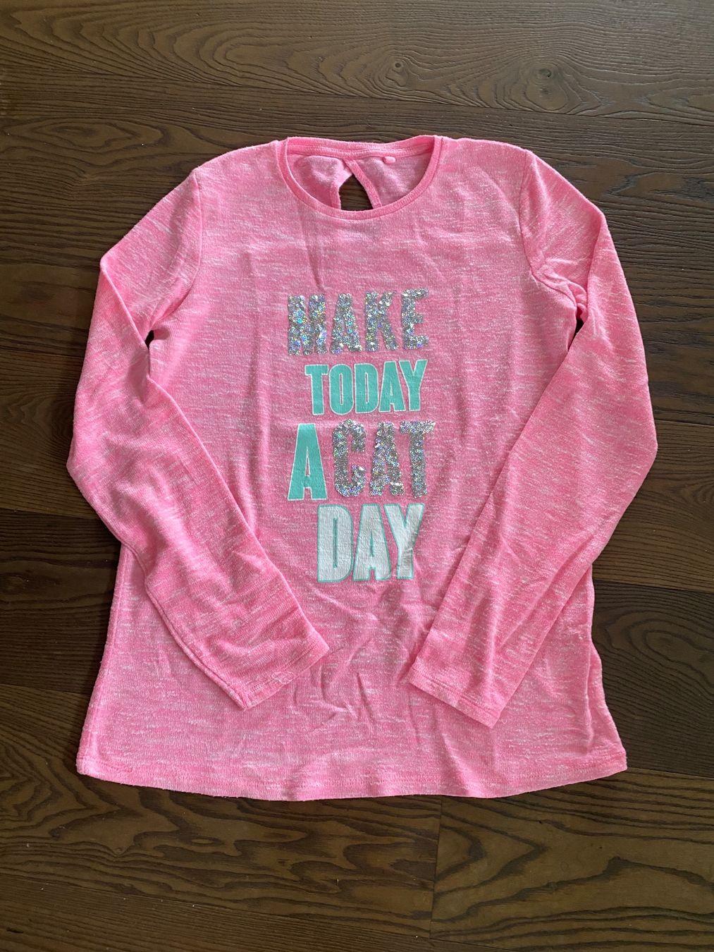Maglioni & Felpe: Mädchenshirt Gr. 176, rosa Glitzer – Usato da Dielsdorf venduto da sissy04