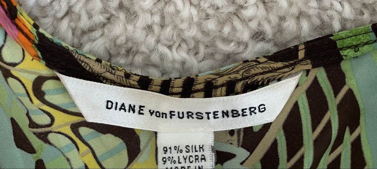 Diane von Furstenberg Vestiti: Diane Von Furstenberg Silk Kleid Gr. S – Usato da Richterswil venduto da Prangins9 6