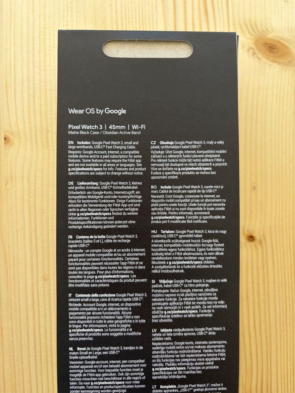 Google Smartwatch: Google Pixel Watch 3 black WLAN, 45mm – D'occasion à Turbenthal par blue1977 6